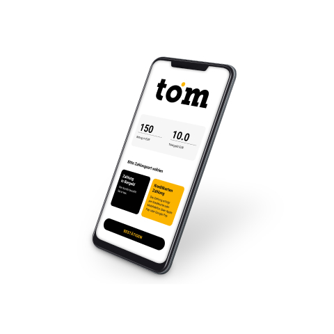 GP tom Dein Terminal im Handy Einzel